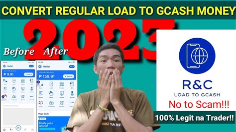 How to Convert Regular Load to GCash .